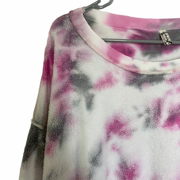 NEW Free People Kelly Washed Tie-Dye Sweatshirt - Picture 6 of 16
